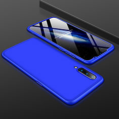 Handyhülle Hülle Kunststoff Schutzhülle Tasche Matt Vorder und Rückseite 360 Grad M01 für Xiaomi Mi 9 Blau
