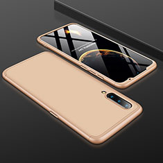 Handyhülle Hülle Kunststoff Schutzhülle Tasche Matt Vorder und Rückseite 360 Grad M01 für Xiaomi Mi 9 Pro 5G Gold