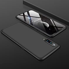 Handyhülle Hülle Kunststoff Schutzhülle Tasche Matt Vorder und Rückseite 360 Grad M01 für Xiaomi Mi 9 Pro 5G Schwarz