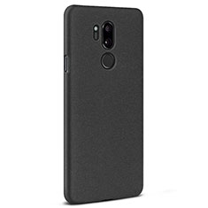 Handyhülle Hülle Kunststoff Schutzhülle Tasche Treibsand für LG G7 Schwarz