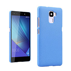 Handyhülle Hülle Kunststoff Schutzhülle Treibsand für Huawei Honor 7 Dual SIM Blau