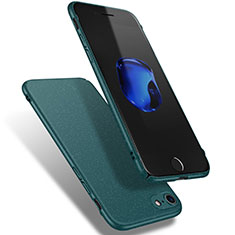 Handyhülle Hülle Kunststoff Schutzhülle Treibsand Q02 für Apple iPhone 7 Grün