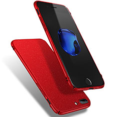 Handyhülle Hülle Kunststoff Schutzhülle Treibsand Q02 für Apple iPhone 7 Plus Rot