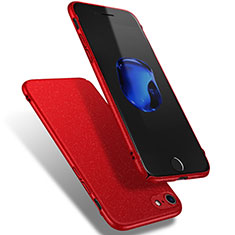 Handyhülle Hülle Kunststoff Schutzhülle Treibsand Q02 für Apple iPhone 7 Rot