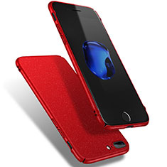 Handyhülle Hülle Kunststoff Schutzhülle Treibsand Q02 für Apple iPhone 8 Plus Rot