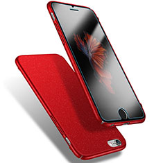 Handyhülle Hülle Kunststoff Schutzhülle Treibsand Q03 für Apple iPhone 6 Rot