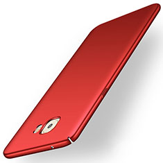 Handyhülle Hülle Kunststoff Tasche Matt für Samsung Galaxy C9 Pro C9000 Rot