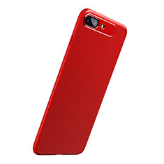 Handyhülle Hülle Kunststoff Tasche Matt M01 für Apple iPhone 8 Plus Rot