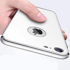 Handyhülle Hülle Luxus Aluminium Metall für Apple iPhone 6 Plus Silber