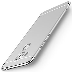 Handyhülle Hülle Luxus Aluminium Metall für Huawei G9 Plus Silber