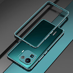 Handyhülle Hülle Luxus Aluminium Metall Rahmen Tasche für Xiaomi Mi 11 Pro 5G Grün