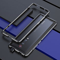 Handyhülle Hülle Luxus Aluminium Metall Rahmen Tasche für Xiaomi Mi 9T Pro Schwarz
