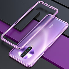 Handyhülle Hülle Luxus Aluminium Metall Rahmen Tasche für Xiaomi Redmi K30 5G Rosa