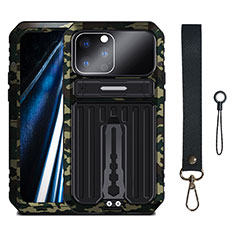 Handyhülle Hülle Luxus Aluminium Metall Tasche 360 Grad Ganzkörper LK2 für Apple iPhone 14 Pro Max Plusfarbig