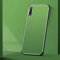 Handyhülle Hülle Luxus Aluminium Metall Tasche für Huawei Honor 9X Grün
