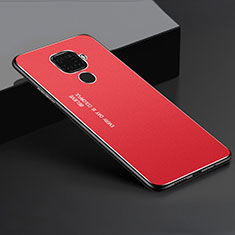 Handyhülle Hülle Luxus Aluminium Metall Tasche für Huawei Mate 30 Lite Rot
