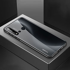 Handyhülle Hülle Luxus Aluminium Metall Tasche T01 für Huawei P20 Lite (2019) Schwarz