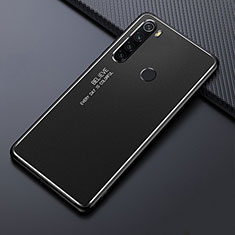 Handyhülle Hülle Luxus Aluminium Metall Tasche T02 für Xiaomi Redmi Note 8 Schwarz