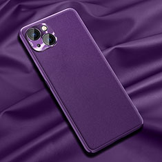 Handyhülle Hülle Luxus Leder Schutzhülle A01 für Apple iPhone 13 Mini Violett