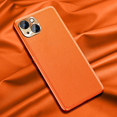 Handyhülle Hülle Luxus Leder Schutzhülle A01 für Apple iPhone 13 Orange