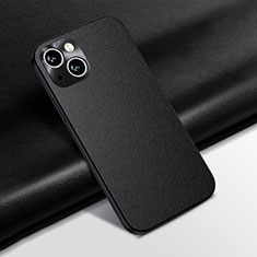 Handyhülle Hülle Luxus Leder Schutzhülle A02 für Apple iPhone 13 Mini Schwarz