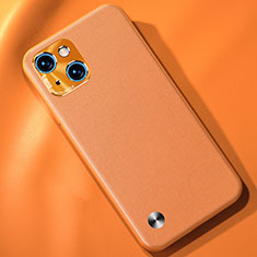 Handyhülle Hülle Luxus Leder Schutzhülle A05 für Apple iPhone 13 Orange