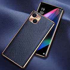 Handyhülle Hülle Luxus Leder Schutzhülle A06 für Apple iPhone 13 Blau