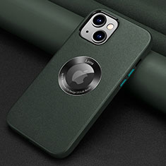 Handyhülle Hülle Luxus Leder Schutzhülle A08 für Apple iPhone 14 Plus Grün