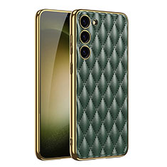 Handyhülle Hülle Luxus Leder Schutzhülle AC1 für Samsung Galaxy S22 5G Grün