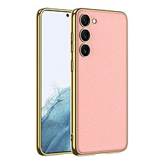 Handyhülle Hülle Luxus Leder Schutzhülle AC5 für Samsung Galaxy S21 Plus 5G Rosa