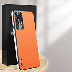 Handyhülle Hülle Luxus Leder Schutzhülle AT1 für Xiaomi Mi 12T Pro 5G Orange