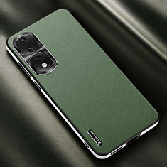 Handyhülle Hülle Luxus Leder Schutzhülle AT2 für Huawei Honor 90 Pro 5G Grün