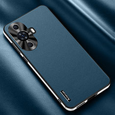 Handyhülle Hülle Luxus Leder Schutzhülle AT2 für Huawei Nova 11 Pro Blau