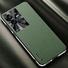 Handyhülle Hülle Luxus Leder Schutzhülle AT2 für Vivo iQOO 11 Pro 5G Grün