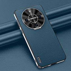 Handyhülle Hülle Luxus Leder Schutzhülle AT3 für Huawei Mate 60 Blau