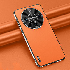 Handyhülle Hülle Luxus Leder Schutzhülle AT3 für Huawei Mate 60 Orange