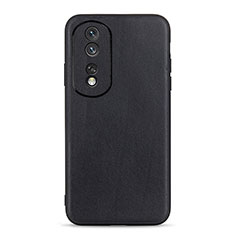 Handyhülle Hülle Luxus Leder Schutzhülle B01H für Huawei Honor 80 5G Schwarz