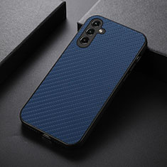 Handyhülle Hülle Luxus Leder Schutzhülle B01H für Samsung Galaxy A14 5G Blau