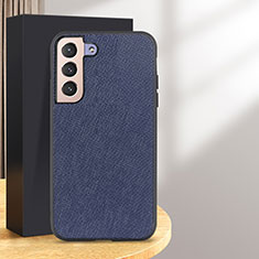 Handyhülle Hülle Luxus Leder Schutzhülle B03H für Samsung Galaxy S25 Plus 5G Blau