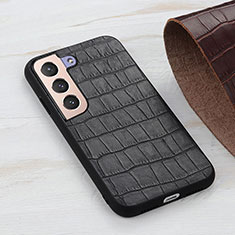 Handyhülle Hülle Luxus Leder Schutzhülle B04H für Samsung Galaxy S21 Plus 5G Schwarz
