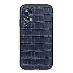 Handyhülle Hülle Luxus Leder Schutzhülle B04H für Xiaomi Mi 12 5G Blau