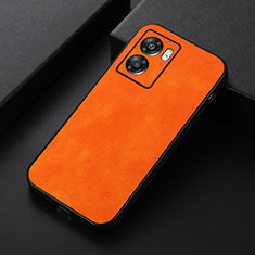 Handyhülle Hülle Luxus Leder Schutzhülle B06H für Realme Narzo 50 5G Orange