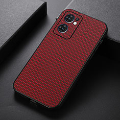 Handyhülle Hülle Luxus Leder Schutzhülle B07H für Oppo Reno7 5G Rot