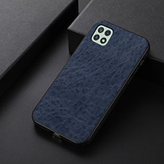 Handyhülle Hülle Luxus Leder Schutzhülle B07H für Samsung Galaxy A22 5G Blau