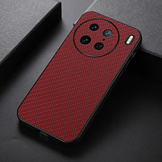 Handyhülle Hülle Luxus Leder Schutzhülle B07H für Vivo X90 Pro 5G Rot