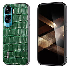 Handyhülle Hülle Luxus Leder Schutzhülle BH4 für Huawei Honor 90 Lite 5G Grün