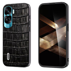 Handyhülle Hülle Luxus Leder Schutzhülle BH4 für Huawei Honor 90 Lite 5G Schwarz
