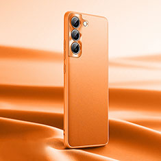 Handyhülle Hülle Luxus Leder Schutzhülle C07 für Samsung Galaxy S21 5G Orange