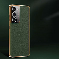Handyhülle Hülle Luxus Leder Schutzhülle C10 für Samsung Galaxy S21 5G Grün