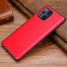 Handyhülle Hülle Luxus Leder Schutzhülle DL1 für Oppo Find X3 5G Rot